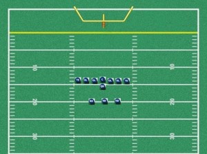 Youth Football T Formation