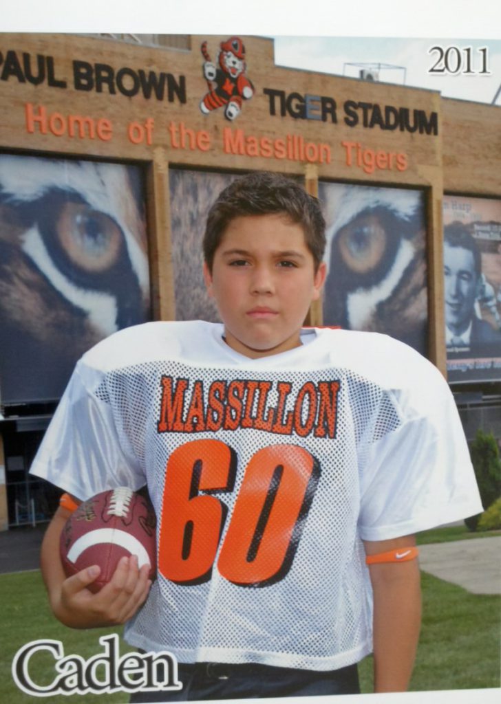 caden clark massilion youth football online all-star