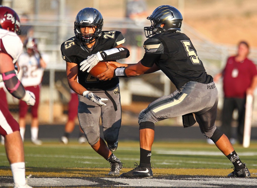 Taking a Handoff in Football