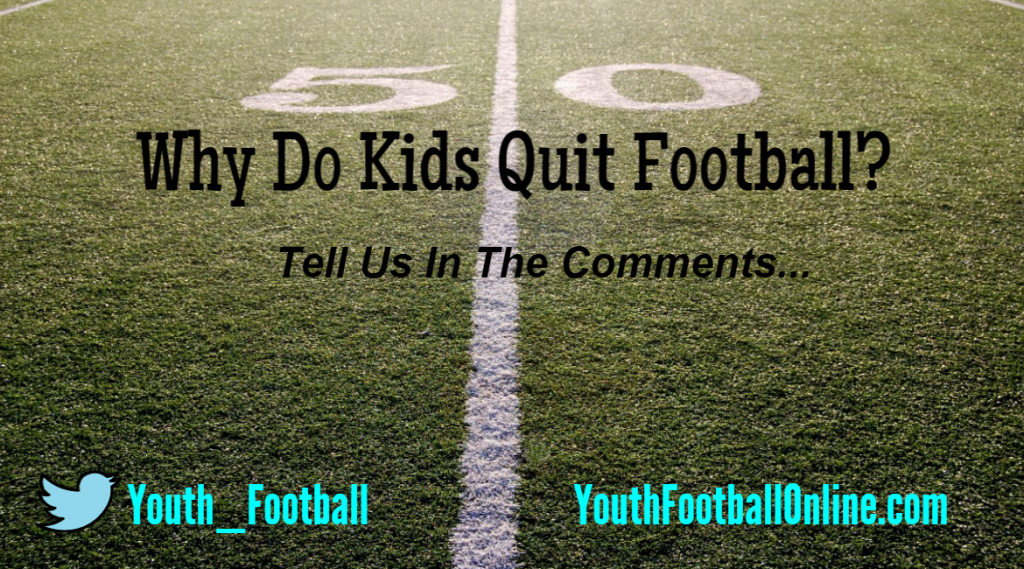 Why Kids Quit Playing Football