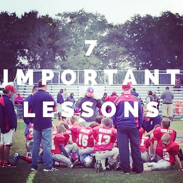 Youth Football Lessons To Teach