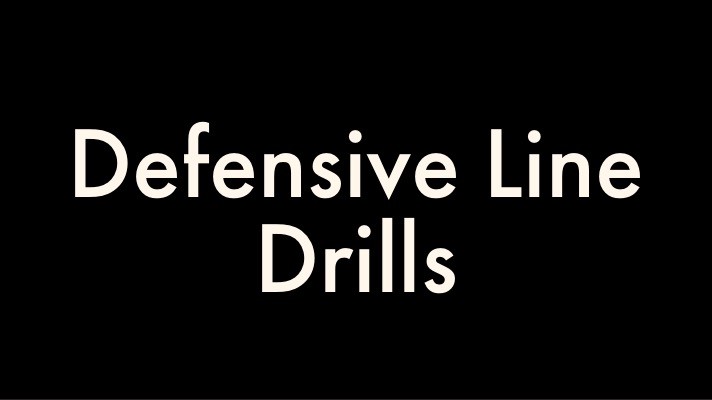 Defensive Line Drills for Youth Football
