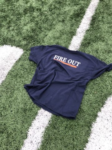 Fire Out - Always Compete Football T-Shirt