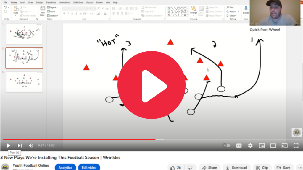 new football plays