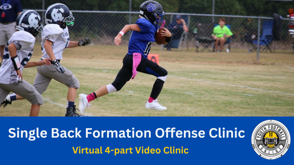 Single Back Formation Clinic | Virtual Football Clinic