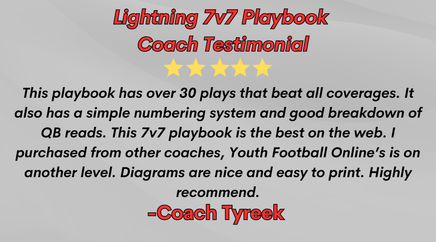 7v7 Plays for Youth Football 