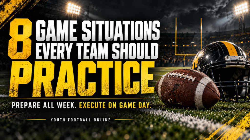 8 Game Situations Every Football Team Should Practice